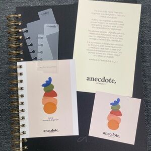 Black Yearly Planner & Organizer